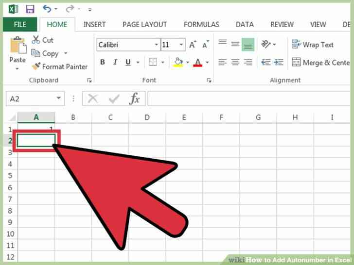 Image intitulée Ajouter numérotation automatique dans Excel Étape 9